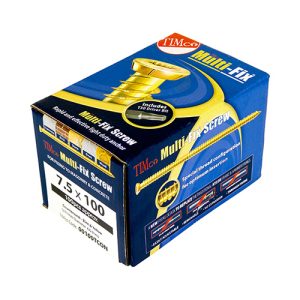 Concrete Screws TX Countersunk 7.5 x 100 (100 Pieces)