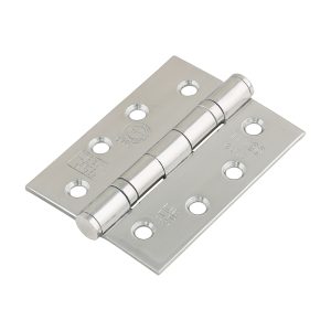 Grade 13 Fire Door Hinges - Polished Stainless Steel