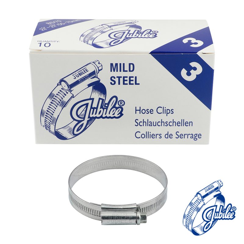 Jubilee Clip Mild Steel 55 - 70mm
