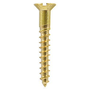 Brass Woodscrew Countersunk
