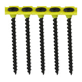 Collated Drywall Screws  PH  Bugle Coarse Thread  Black