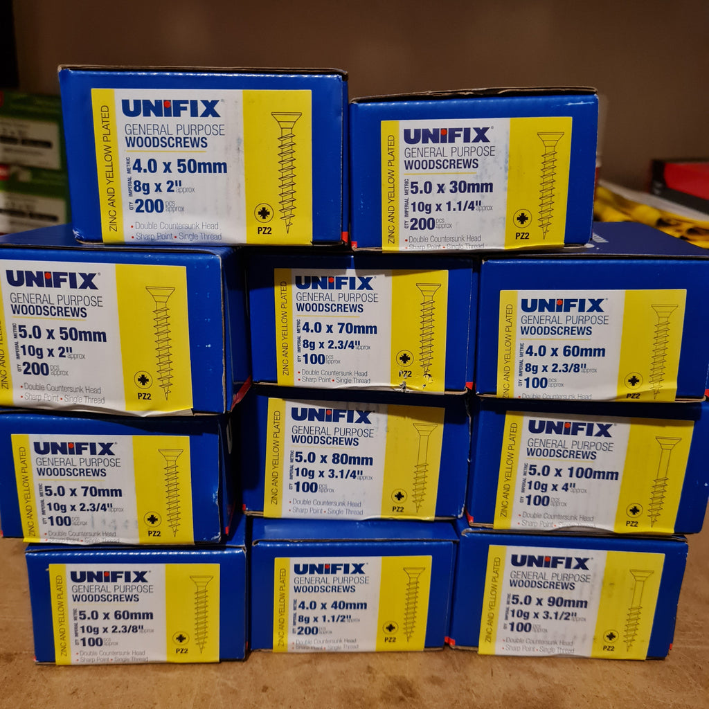 woodscrews job lot trade pack 1600 tstrade