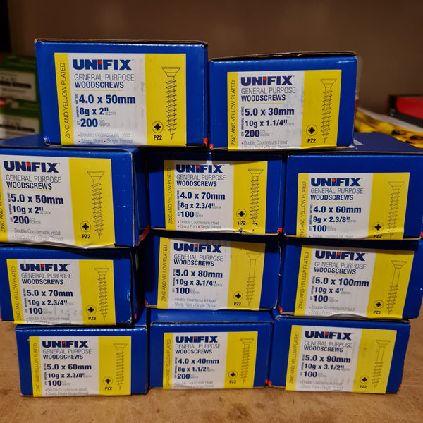 woodscrews job lot trade pack 1600 tstrade