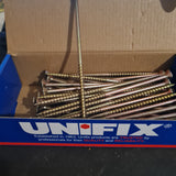 Wood Screws 6.0 X 150Mm, Box of 50, Csk Pozi Yellow Passivated Wood Screws