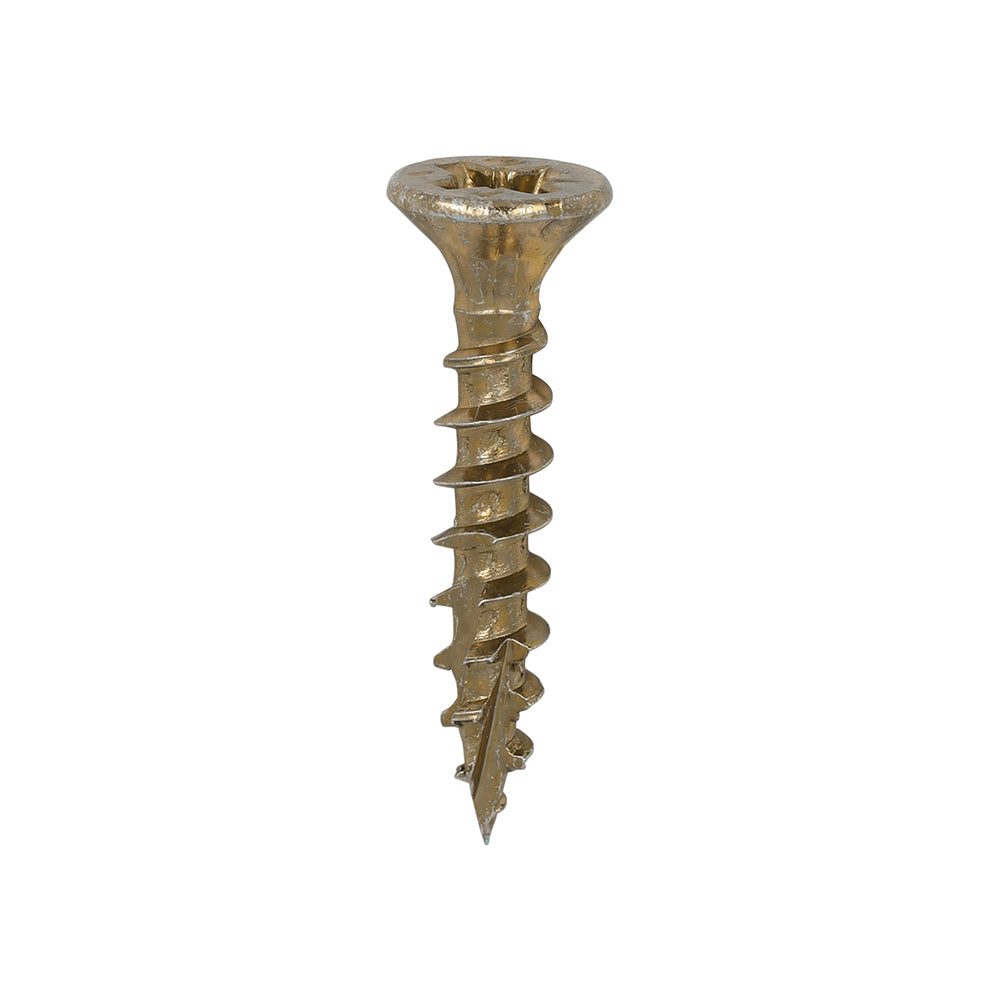 C2 Strong-Fix - PZ - Double Countersunk - Sharp Point - Yellow