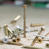 C2 Strong-Fix - PZ - Double Countersunk - Sharp Point - Yellow