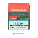 Classic Multi-Purpose Screws - PZ - Double Countersunk - A2 Stainless Steel