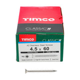 Classic Multi-Purpose Screws - PZ - Double Countersunk - A2 Stainless Steel