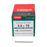 Classic Multi-Purpose Screws - PZ - Double Countersunk - A2 Stainless Steel