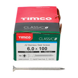 Classic Multi-Purpose Screws - PZ - Double Countersunk - A2 Stainless Steel