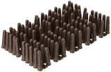 TIMCO Plastic Plug - Brown - Box of 100 TIMCO