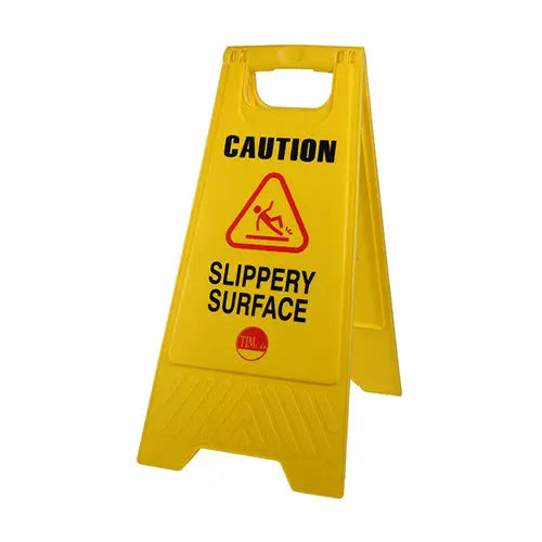 A-Frame Safety Sign - Caution Slippery Surface tstrade
