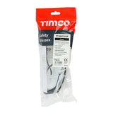 Wraparound Safety Glasses  Clear