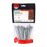 Timco Galvanised Round Wire Nails 1KG Bag – 40mm to 150mm – Strong Steel Fixings
