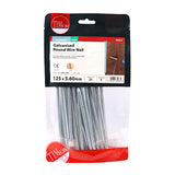 Timco Galvanised Round Wire Nails 1KG Bag – 40mm to 150mm – Strong Steel Fixings