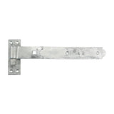 Pair of Straight Band & Hook On Plates - Hot Dipped Galvanised 250mm tstrade