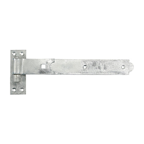 Pair of Straight Band & Hook On Plates - Hot Dipped Galvanised 250mm