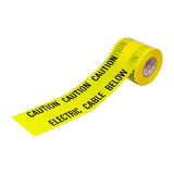 Caution Underground Warning Tape 365m x 150mm Electric Cable