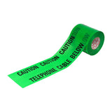 caution underground warning tape  365m x 150mm Telephone Cable