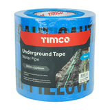 caution underground warning tape  365m x 150mm Water Pipe tstrade