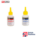 EVERBUILD 20G / 50G INDUSTRIAL GRADE HIGH &MEDIUM VISCOSITY SUPER GLUE ADHESIVE