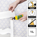 Everbuild 502 All Purpose Weatherproof Wood glue / Adhesive Bottle 500 ml