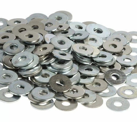 FORM C WASHERS ZINC PLATED METRIC FLAT WIDER M4 M5 M6 M8 M10 M12 M14 M16 M20 M24