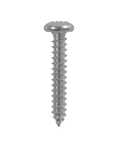 Metal Tapping Screws - PZ - Pan - Self-Tapping - A2 Stainless Steel  2.9 x 6.5 