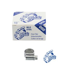 Jubilee Clip Mild Steel - 000MS 9.5 - 12mm