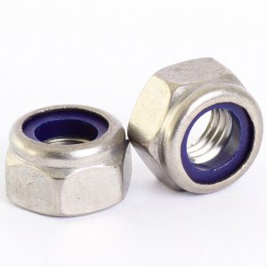 nyloc nut M20 grade 8 bzp